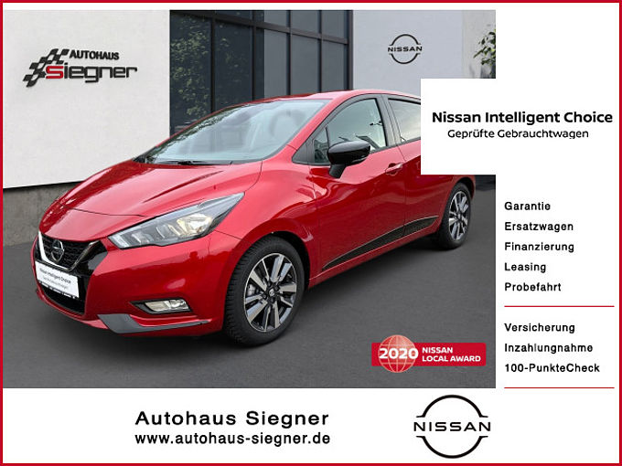 Nissan Micra 1.0 IG-T N-Design,Autom,Navi,Keyless,AHK abn
